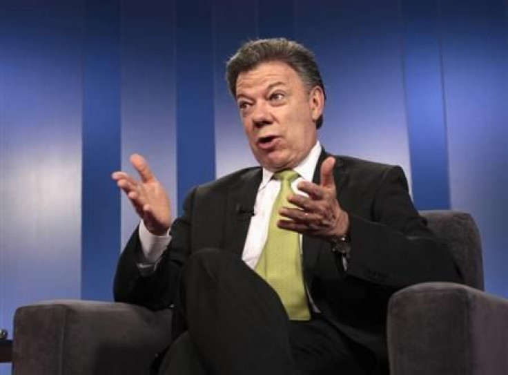 Colombia President Juan Manuel Santos