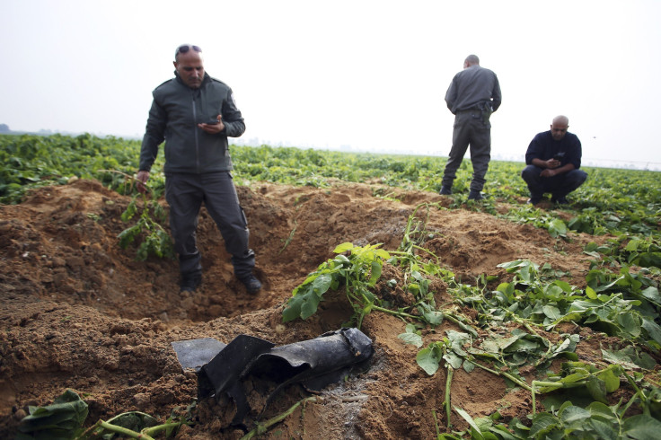 Israel Rocket Strike Site