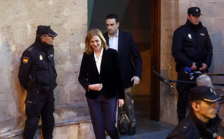 Spanish princess Cristina de Borbon