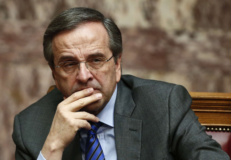 Greece’s Prime Minister Antonis Samaras, Dec. 23, 2014