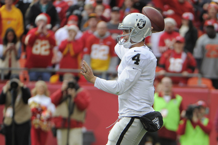 Derek Carr Raiders 2014