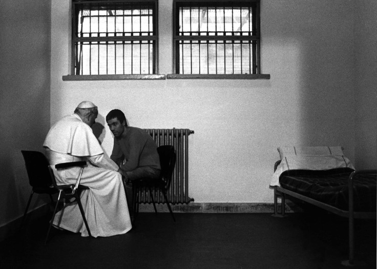 Pope John Paul II and Mehmet Ali Agca