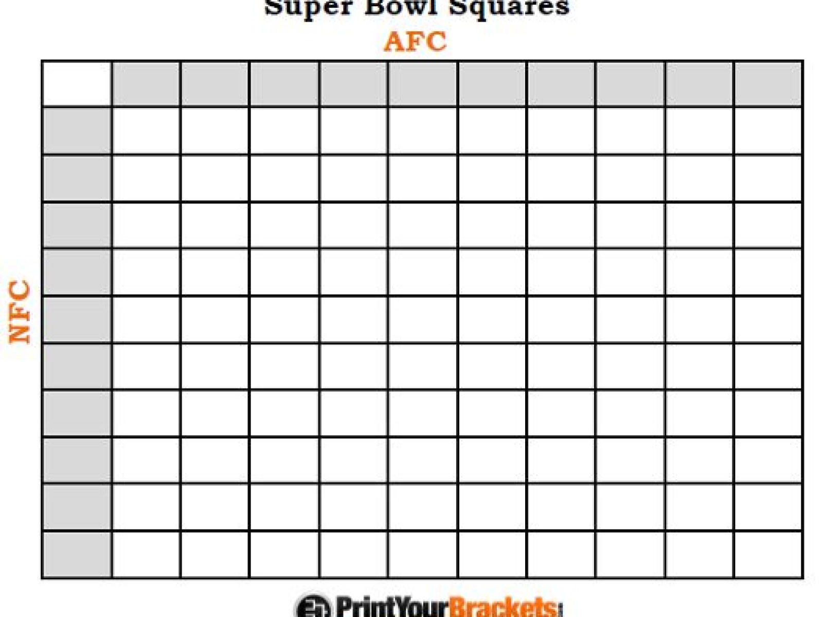 NFL Squares: Office Pool Betting Games, Advice And Rules 2015