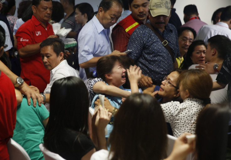 Family members of the passengers on the AirAsia flight