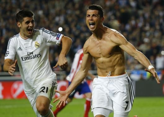 Cristiano Ronaldo Real Madrid UCL Final 2014