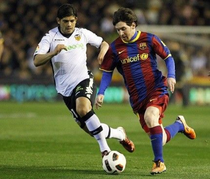 Messi scored the lone goal in a Barcelona win