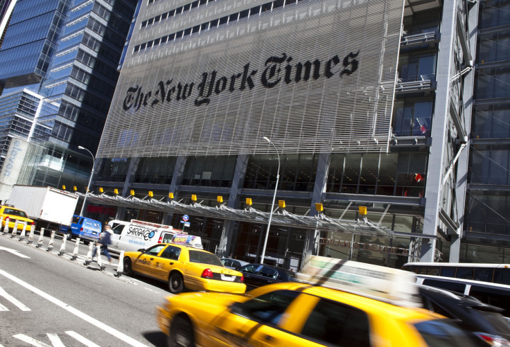 New York Times Denies De Blasio Influence