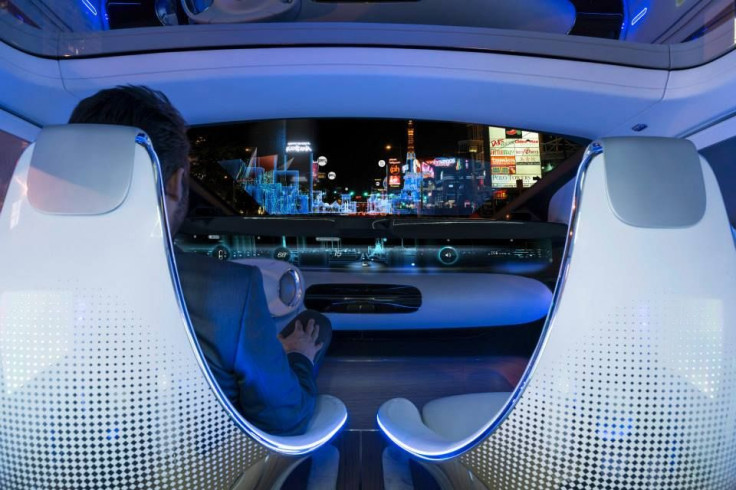 mercedes benz f 015 interior concept self driving car ces 2015