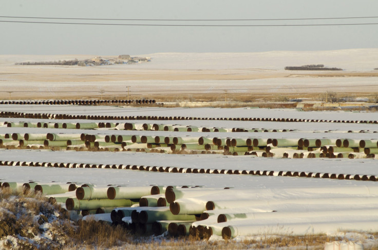 Keystone XL Pipes North Dakota