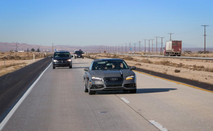 self driving car ces 2015 audi a7 sportback jack drivingnotdriving