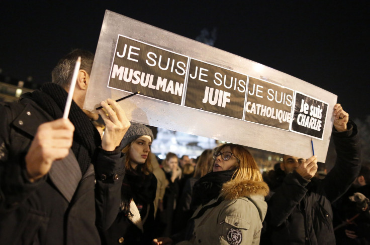 Jewish, Christian, Muslim solidarity sign