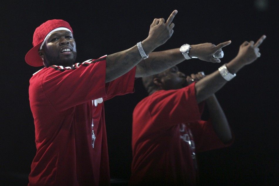 Rappers 50 Cents, Eminem