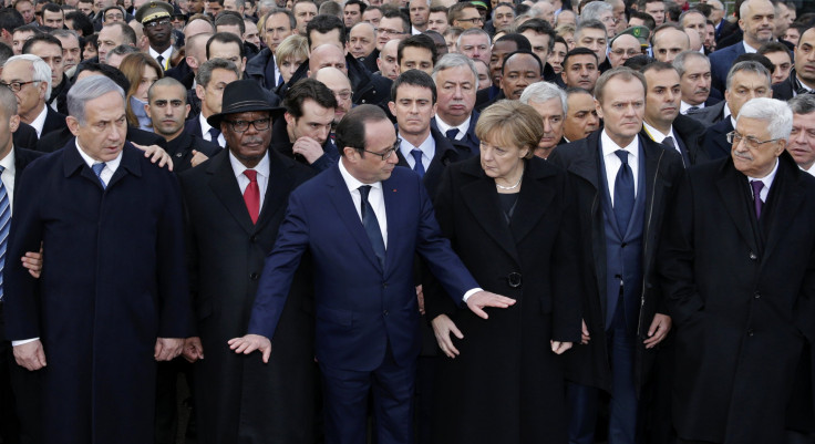 Charlie Hebdo World Leaders Unity Rally