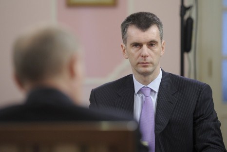 Mikhail Prokhorov russian Billionaire