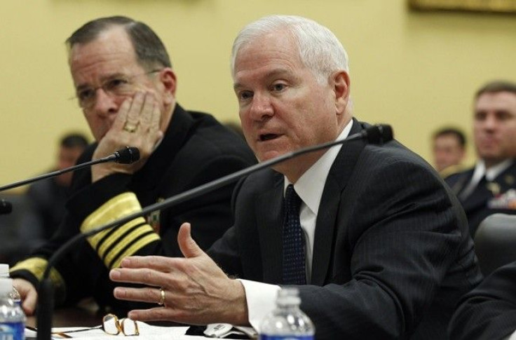 Chairman of the Joint Chiefs of Staff Admiral Mike Mullen (L) and Defense Secretary Robert Gates (R) testify during a hearing of the House Appropriations Defense Subcommittee on the budget for the Defense Department on Capitol Hill in Washington March 2, 