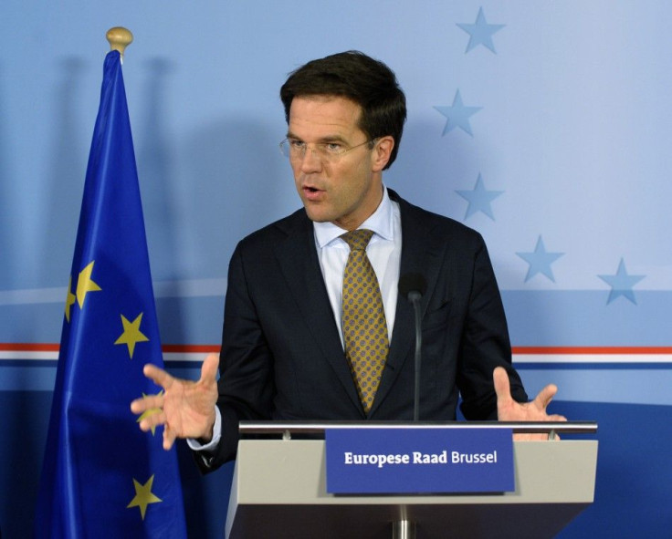 Dutch Prime Minister Mark Rutte 