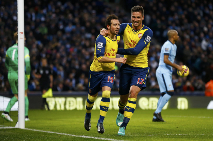 Santi Cazorla, Olivier Giroud