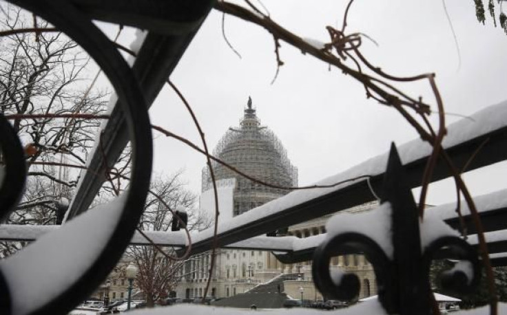 Capitol snow Washington