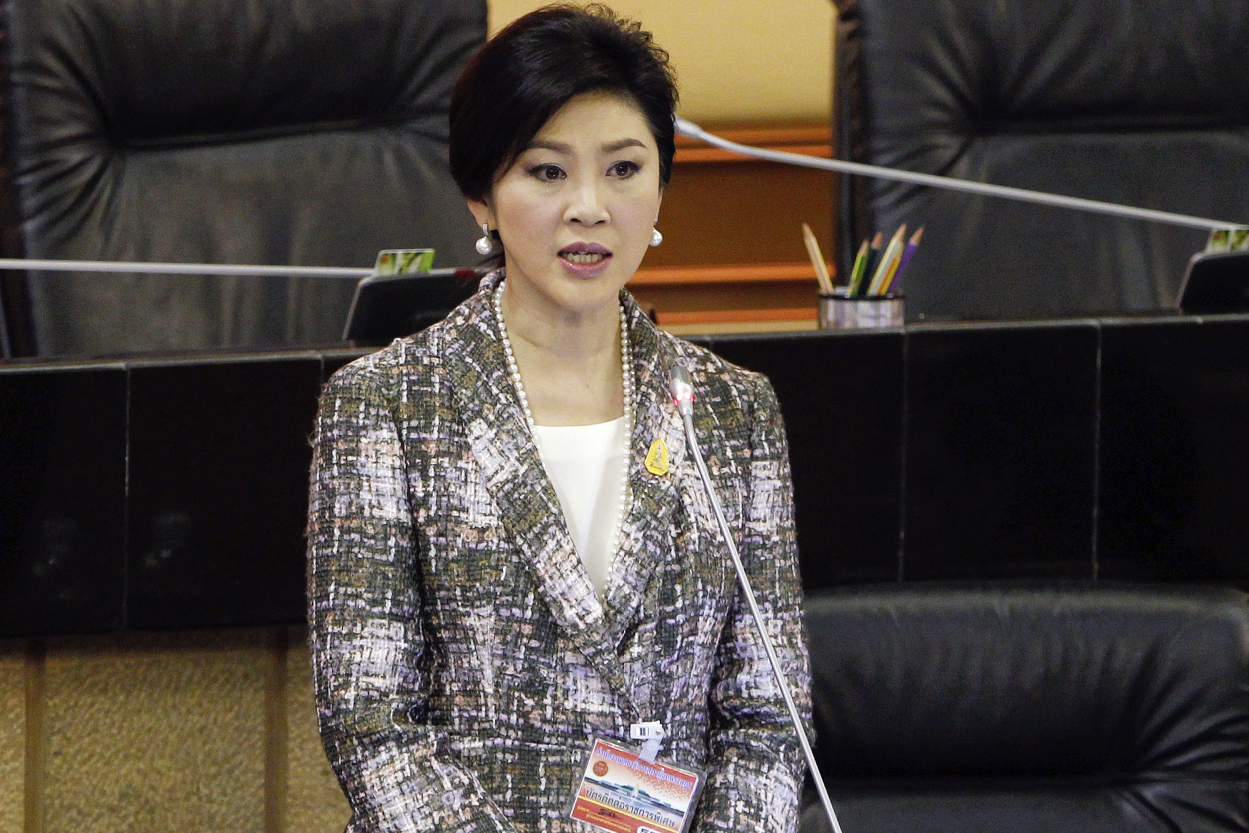 Thailand Yingluck Shinawatra Rice Scandal Former Leader Defends Herself Before Impeachment Vote