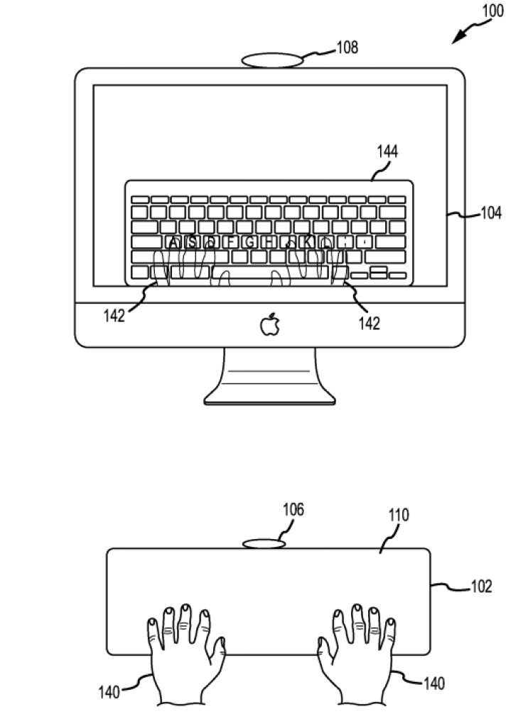 Apple Patent Application Keyboard