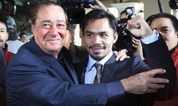 Manny Pacquiao Bob Arum