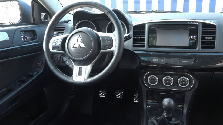 Evo X interior