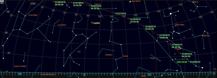 Asteroid 2004 BL86 Close Approach