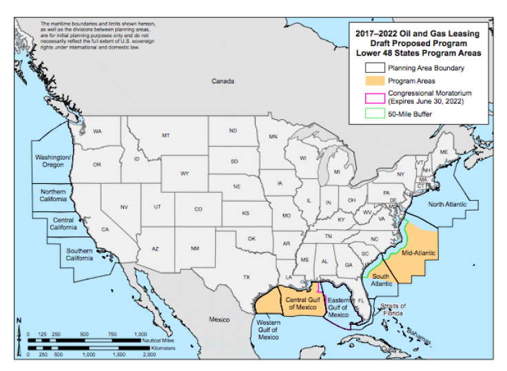 BOEM Offshore Oil Blocks