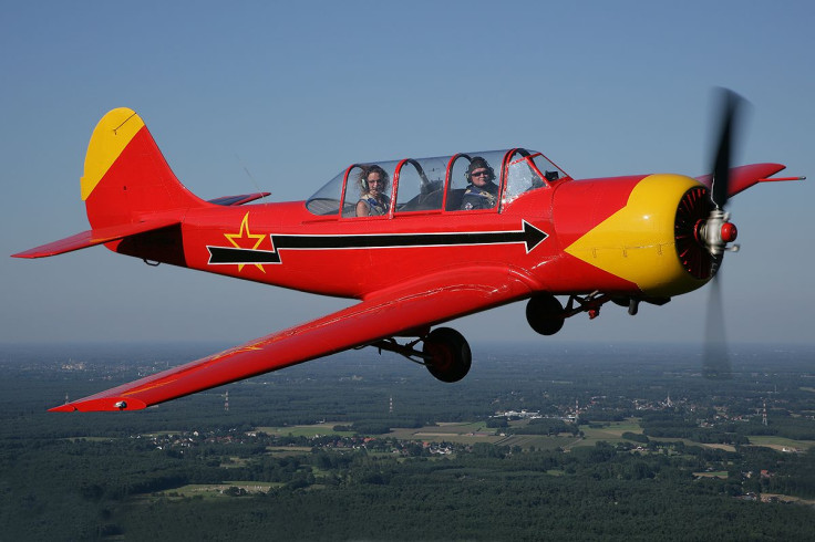 The Yak-52 two-seat plane
