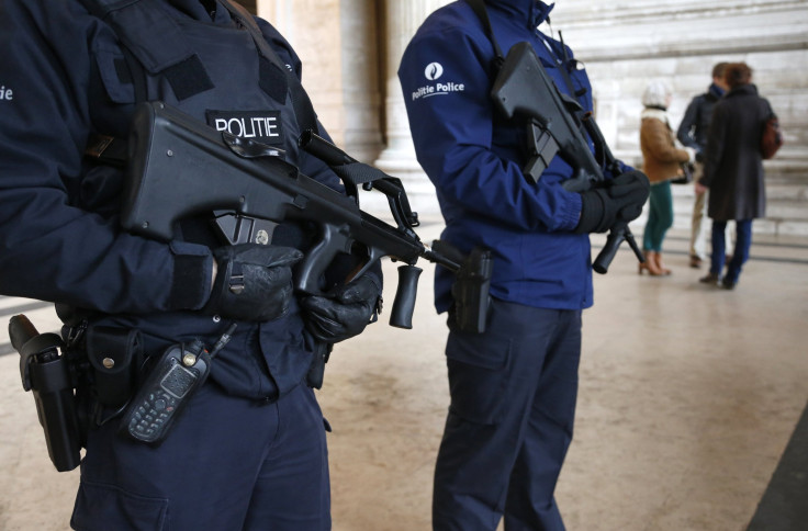 Belgian police officers