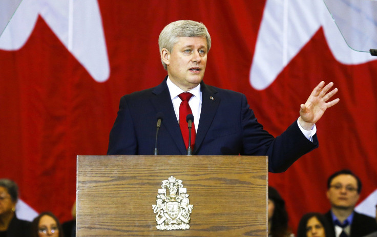 Canadian Prime Minister Stephen Harper, Jan. 30, 2015