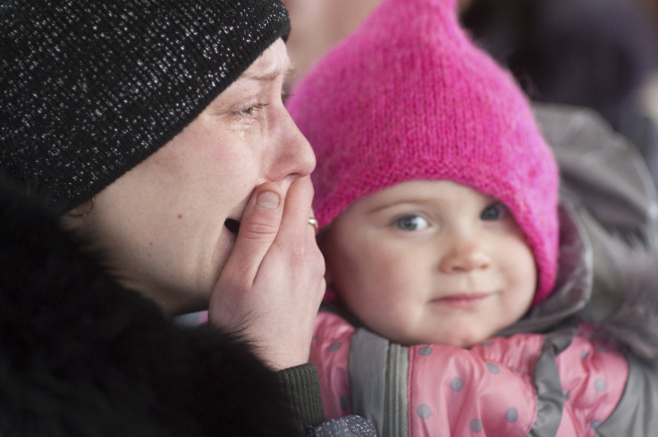 Citizens of Debaltseve are trapped as fighting continues.