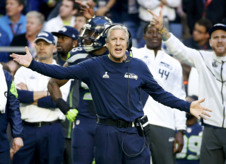 Pete Carroll Seattle Seahawks 2015