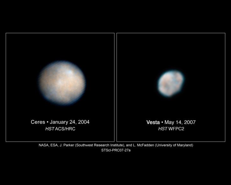 Ceres and Vesta