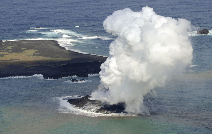 undersea volcano