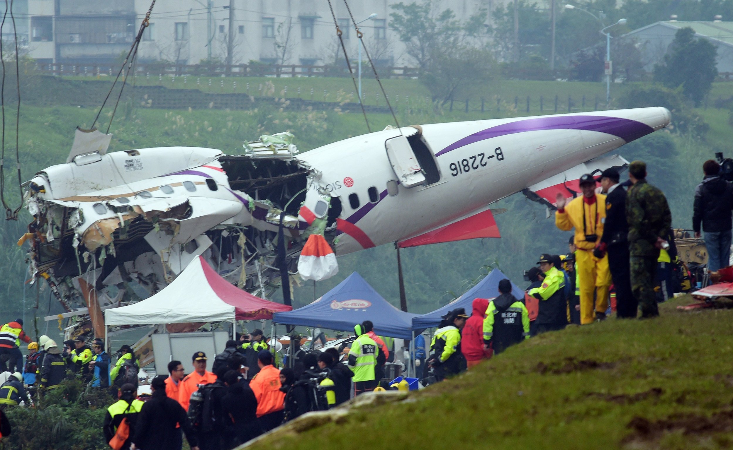 Крушение авиакатастроф. Катастрофа ATR 72 В Тайбэе. TRANSASIA Airways Flight 235.