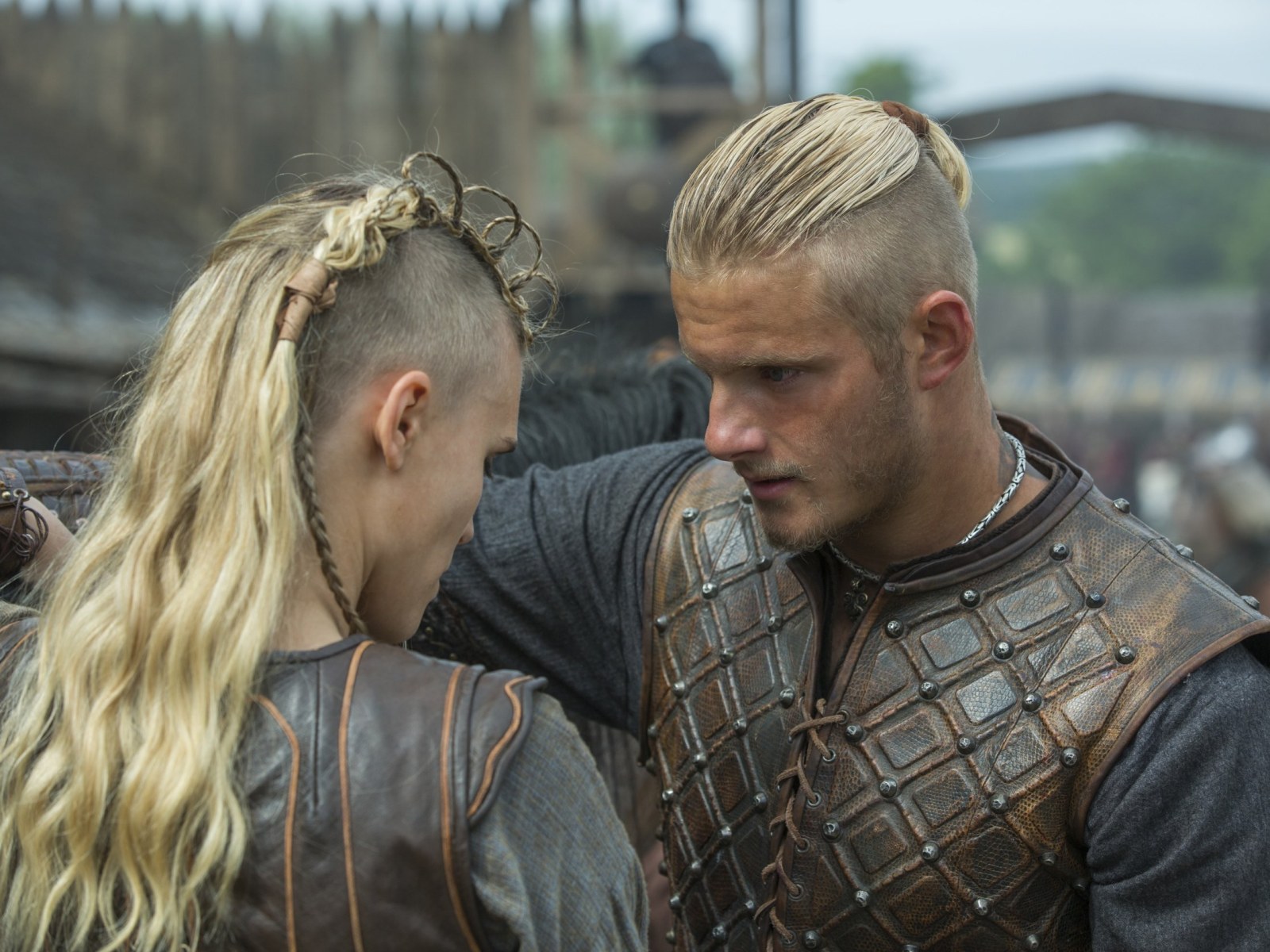 Vikings: Bjorn Asks Porunn to Marry Him (Season 3, Episode 2