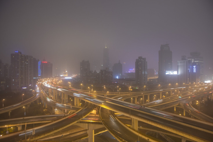 China night smog