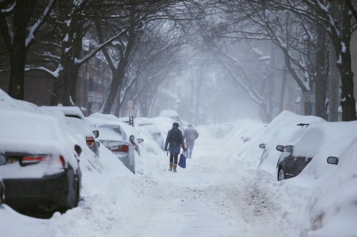 Boston is experiencing record snow fall this year. 