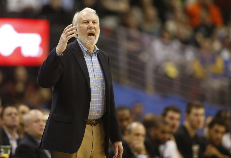 Gregg Popovich Spurs 2015