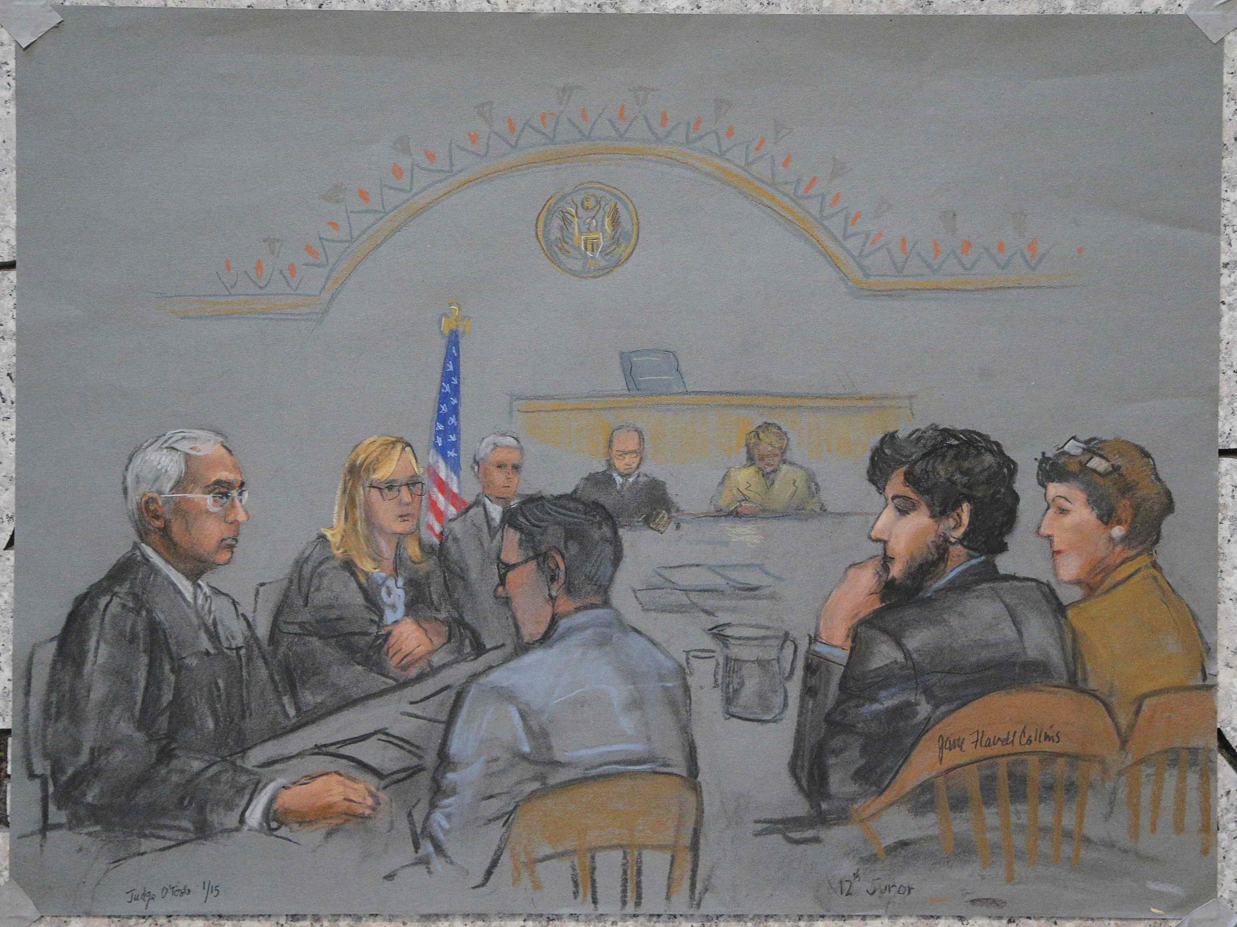 Boston Bombing Trial Update Dzhokhar Tsarnaev Jury Selection Continues After Snowstorm Forces