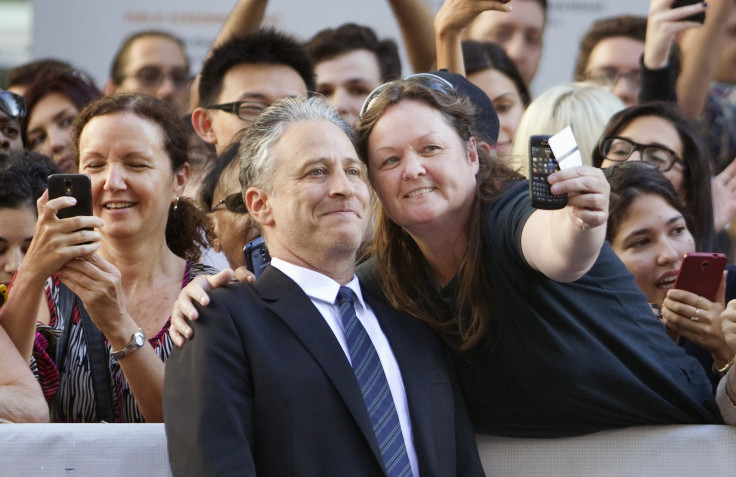 Jon Stewart_selfie