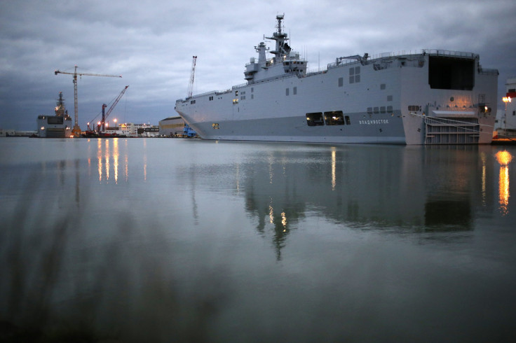 France Russia Warship Deal