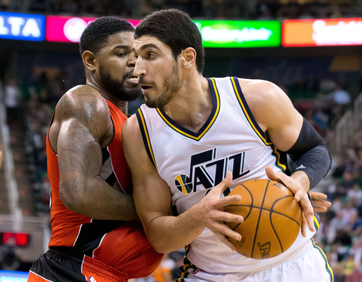 Enes Kanter Jazz 2015