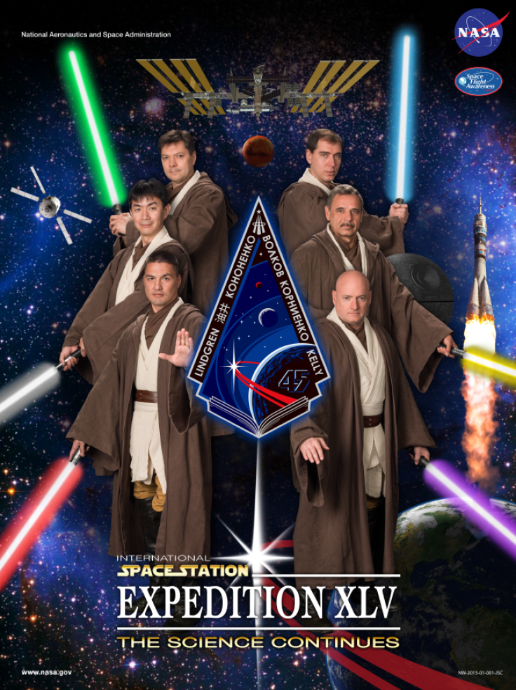 NASA 'Star Wars' Expedition 45 Poster