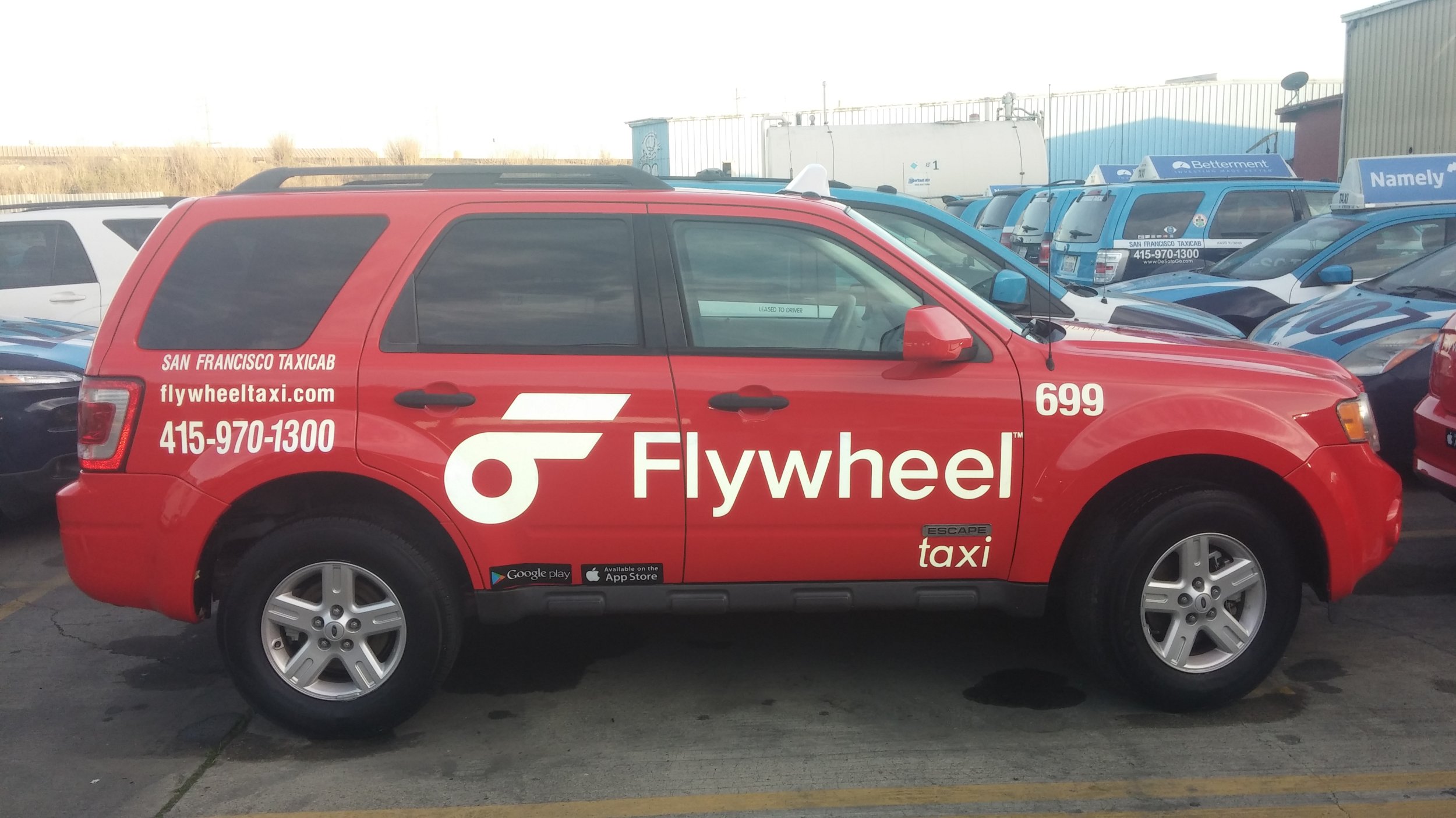 San Francisco Cab Company Rebrands Under 'FlywheelTaxi' To Keep Pace ...