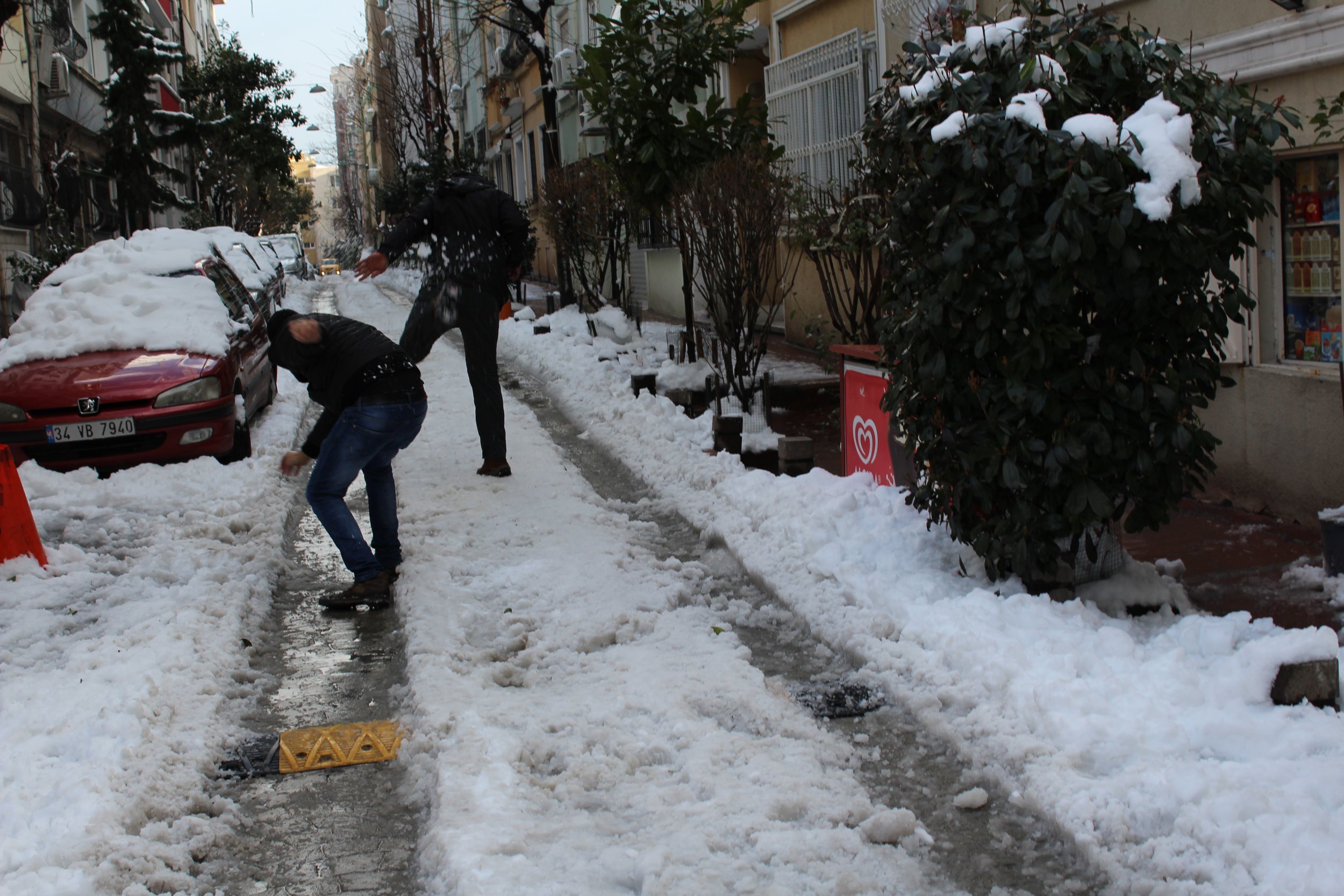 Istanbul snowstorm