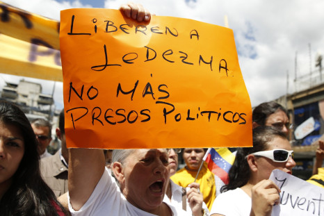 Venezuela Protest Ledezma