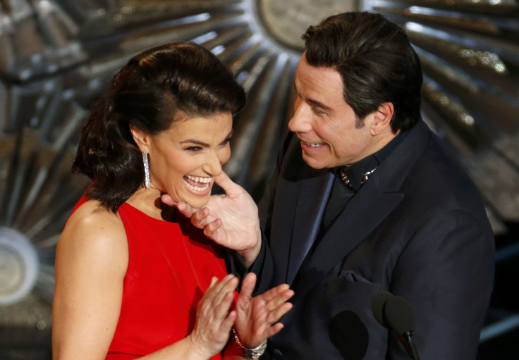 idina menzel john travolta