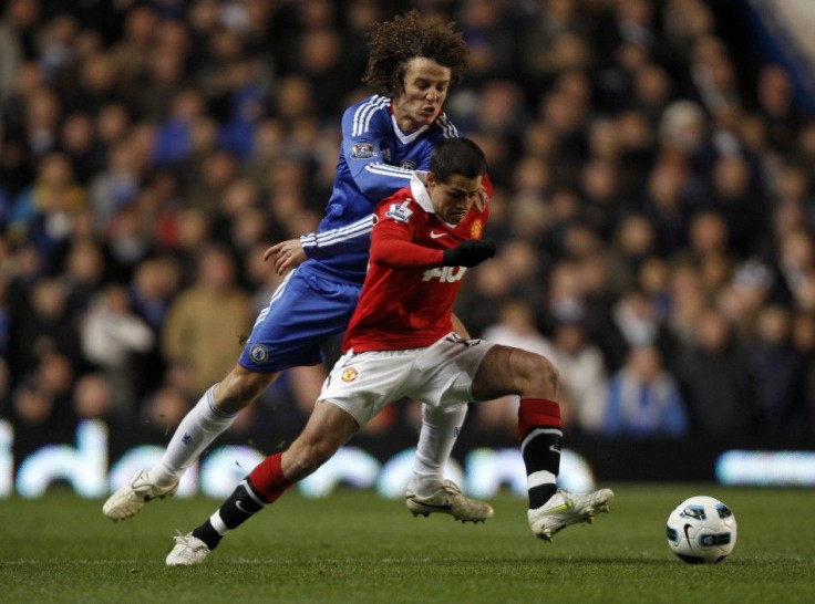 Luiz tread dangerously against Manchester United.